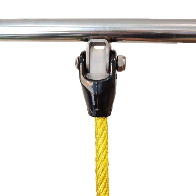 热销焊接16mm海缆绳带钢丝芯网红游乐绳圆盘鸟巢秋千吊绳轮胎配件