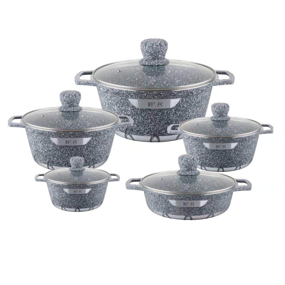 WK新款中东火焰款10件套不粘锅套装压铸锅麦饭石锅具剑型十件套,标准件/零部件/工业耗材,车间地垫,淘宝优惠券,粉丝福利购,淘宝优惠卷