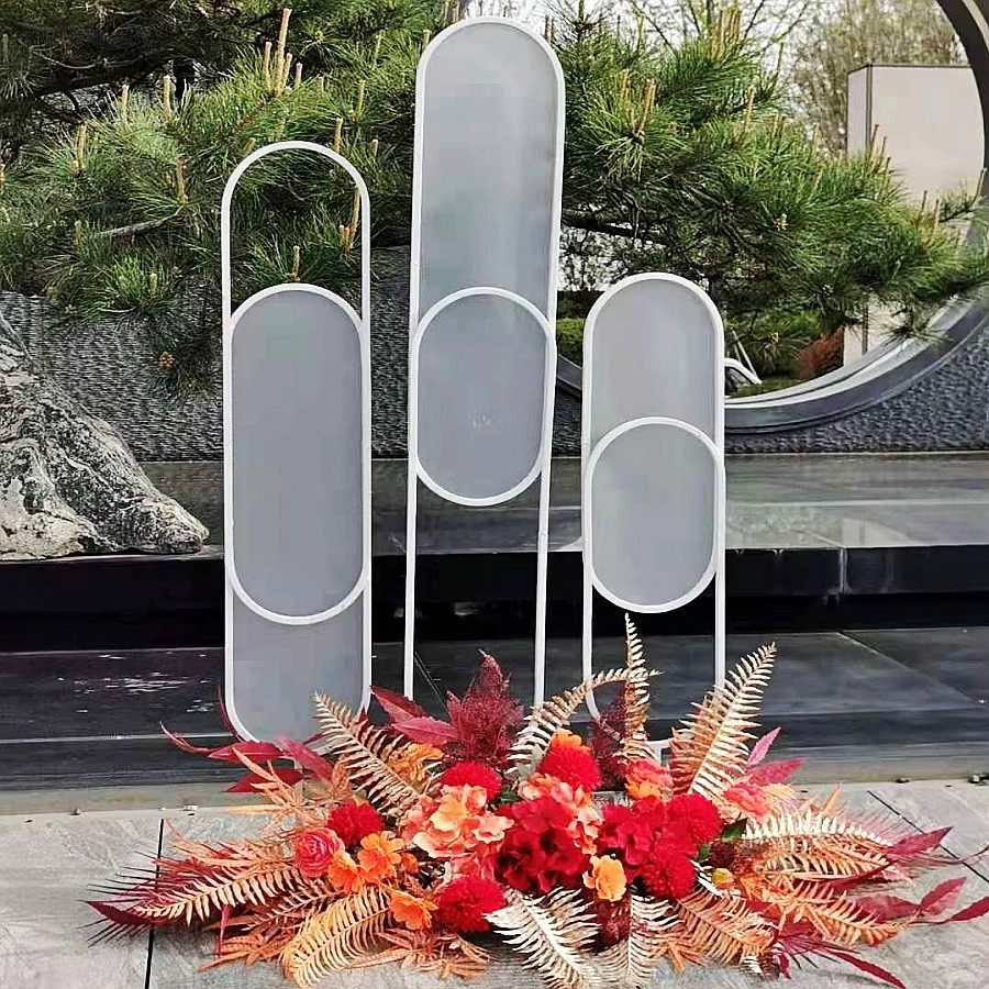 婚庆道具新款铁艺穿越六件套路引阳光膜屏风舞台摆件叠影背景装饰,节庆用品/礼品,拱门,淘宝优惠券,粉丝福利购,淘宝优惠卷