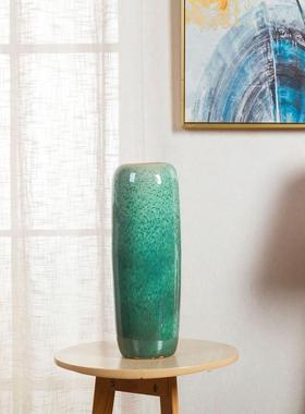 落地陶瓷大花瓶景德镇客厅家居现代简约插花摆件欧式酒店装饰花器