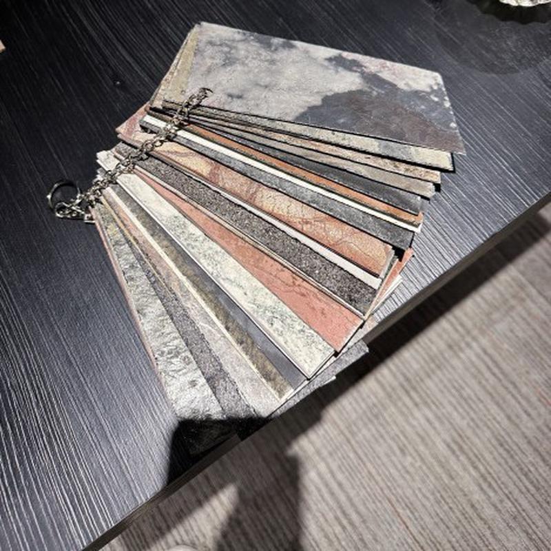 超薄石材样品室内柔性透光天然岩板册石材壁纸背景墙面户外墙砖