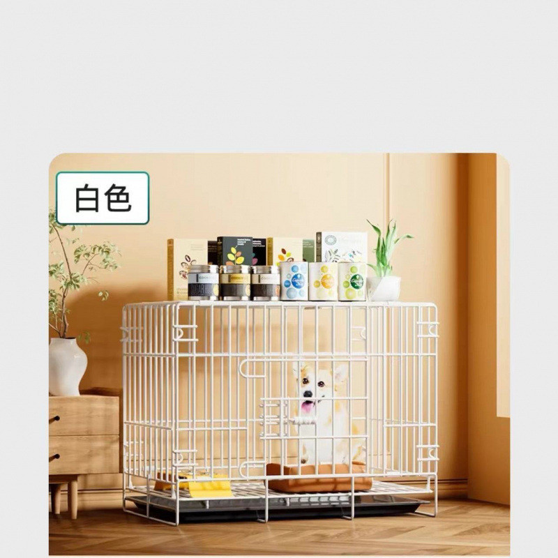 狗笼子小型犬中高颜值加厚加粗结实比熊专用铁丝网柯基犬四季通用