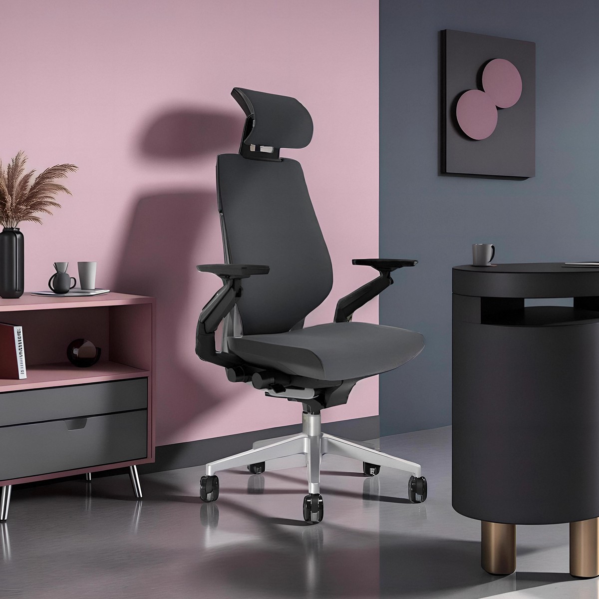 steelcase世楷人体工学椅电脑椅舒适久坐护腰办公椅电竞椅gesture