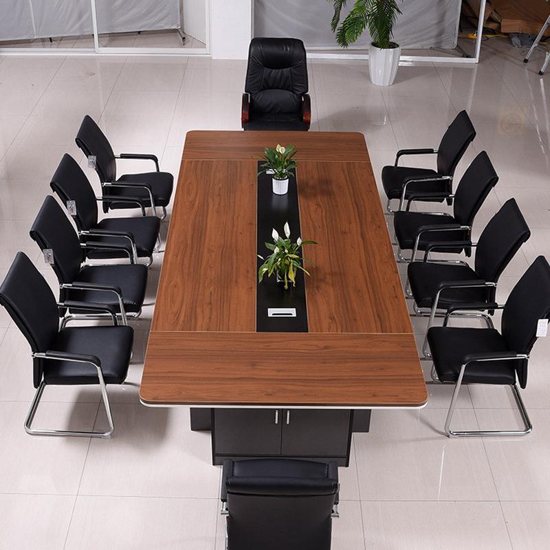 员工会议桌办公室开会桌条形办公桌小型长条洽谈桌培训桌长方形