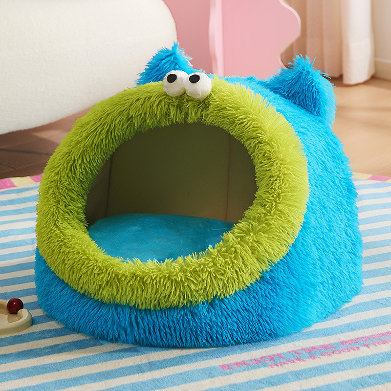 狗窝冬天保暖封闭式安全感宠物过冬睡觉床屋宠物狗冬季猫窝别墅