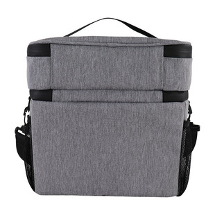 单肩午餐袋牛津布隔层冰包奶瓶冷却器妈咪包双保温包lunchbox包