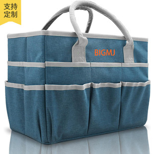 专用分类妈咪师大教袋园艺工具箱文具收纳包办公学习收纳袋便携