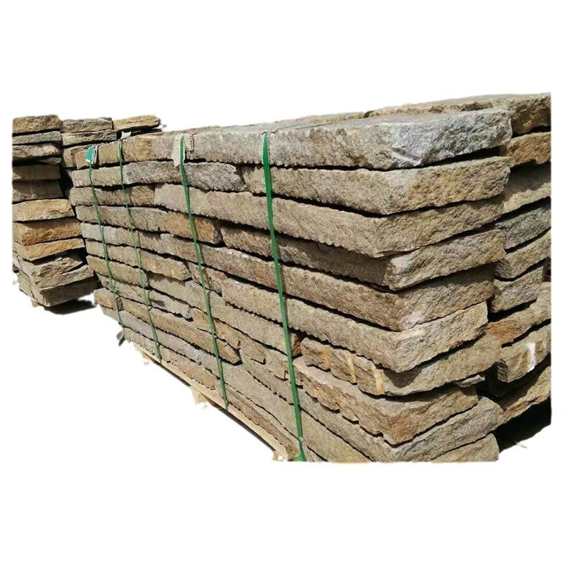 户外石板仿古做旧老石板庭院古建铺路老石板材自然面花岗岩老地铺