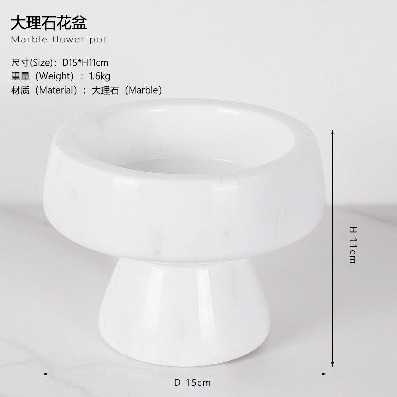 绿植高脚花盆家用室内阳台天然大理石兰花多肉盆栽小花盆摆件批发,鲜花速递/花卉仿真/绿植园艺,花盆,淘宝优惠券,粉丝福利购,淘宝优惠卷