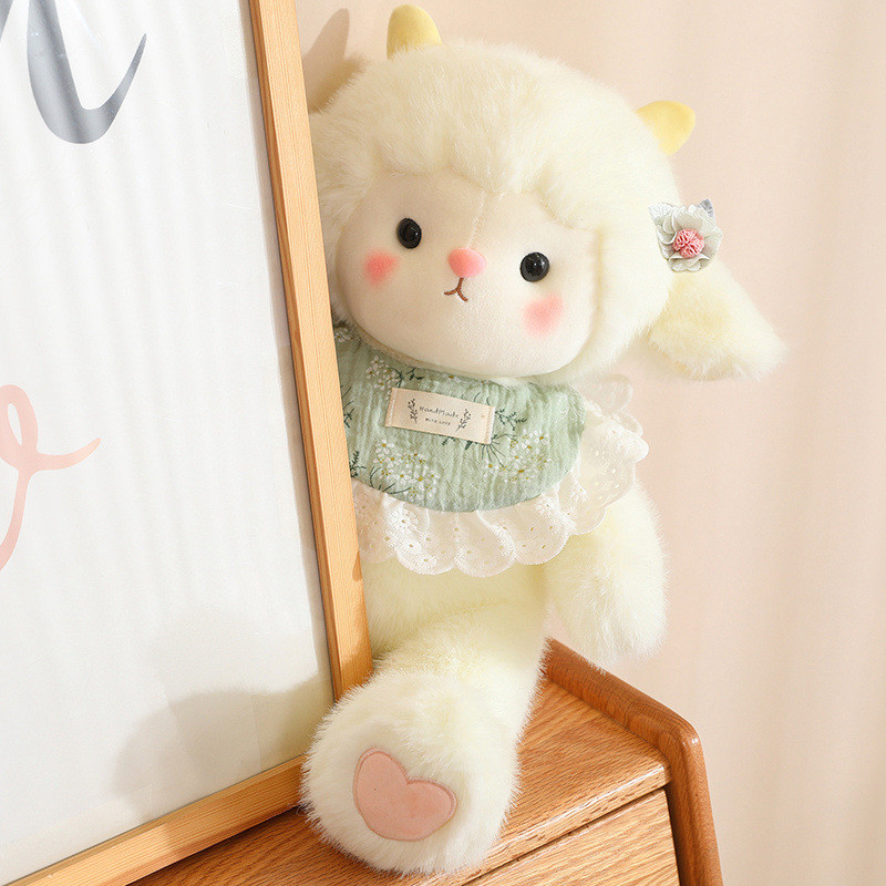 可爱baby系列公仔熊猫毛绒玩具儿童安抚小羊玩偶女生可爱小狗代发