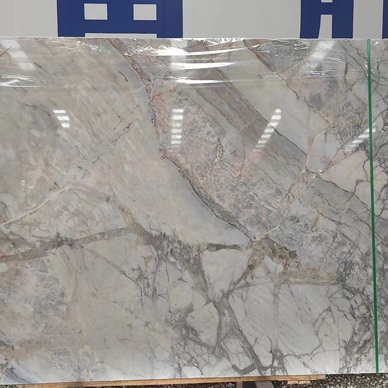 鱼肚灰大理石家装走廊过道装修台阶地面室内外建材材料大理石砖