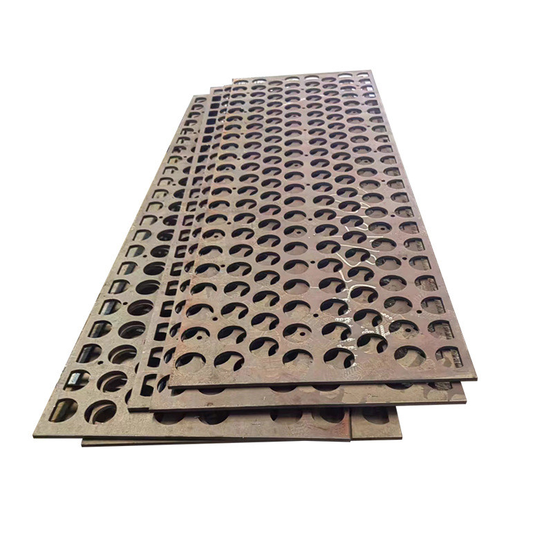 震动筛分钢板冲孔网过滤网砂石网厂家钢板冲孔网圆孔物料筛分网