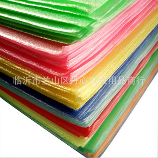吹塑彩色大张纸版画吹塑板泡沫材料装饰纸diy手工用