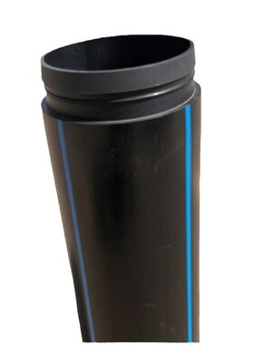 hdpe置换管黑色排污管自锁式pe短管城市修复开挖非管道管道下水管