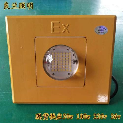 LED隧道台车灯50w100w220v黄色冷仓库照明灯低压交直流36v12v24v
