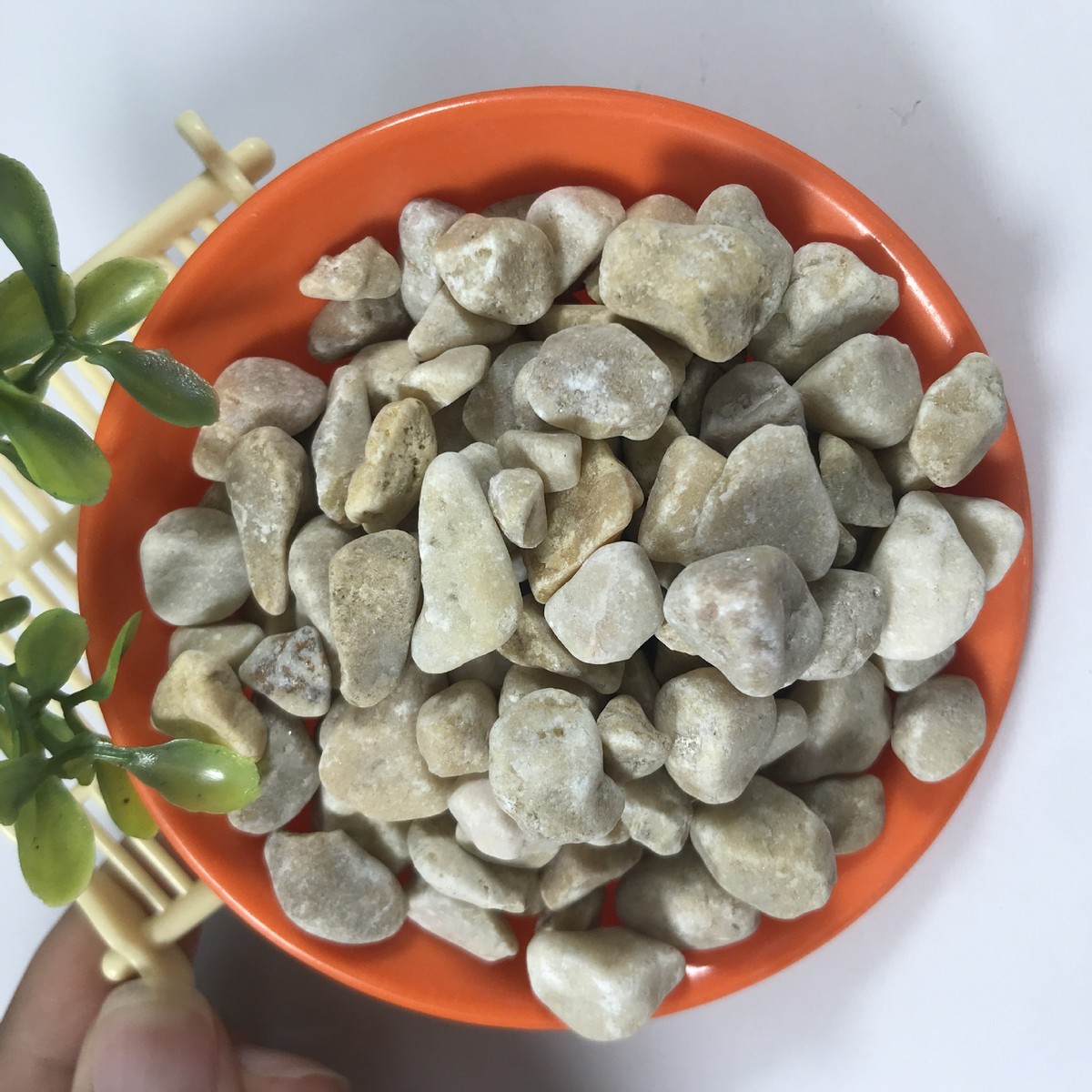 景观石子五彩石子水洗石子日式景观石子枯山水景观砾石