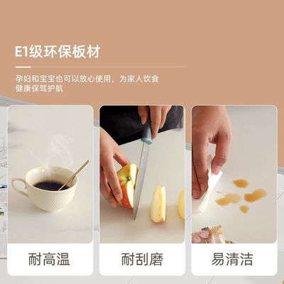 餐桌家用新型折叠桌小户型长方形饭桌出租房用多功能隐形简易桌子