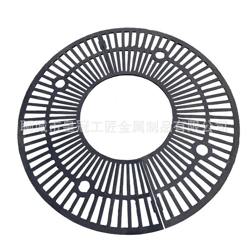围子铁树池篦子批发市政绿化护树板铁艺圆形格栅板厂家树铸