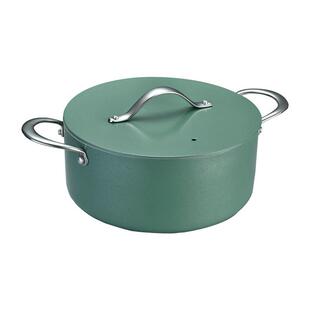 热销跨境优选送礼佳品广告策划厂家新款陶瓷套件铝制不粘煎盘奶锅