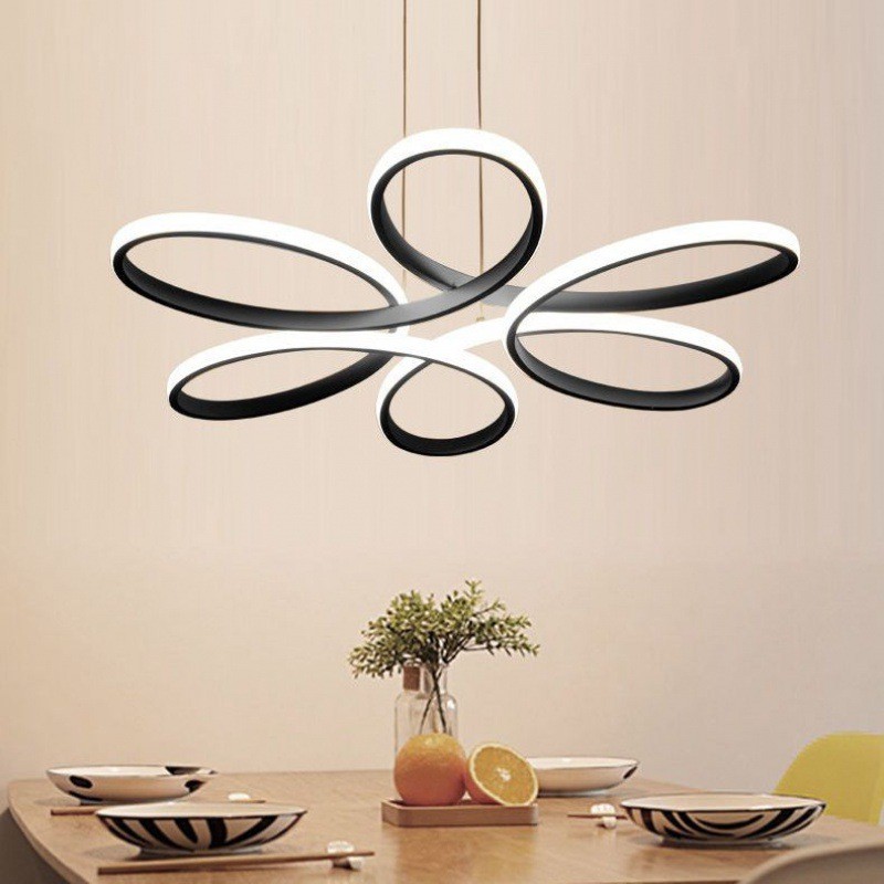 现代简约led餐厅吊灯客厅卧室吸顶灯大气吧台书房创意个性北欧灯