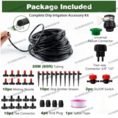 新款 园艺阳台盆栽自动浇花灌溉系统降温批发 diy自动滴灌套装