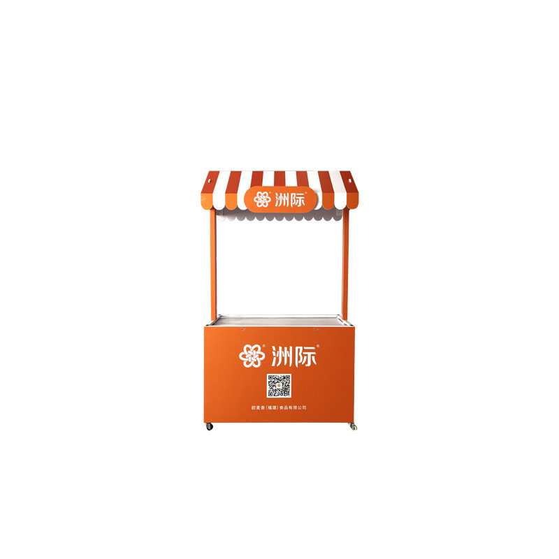 促销台超市摆摊商场活动多功能可折叠小推车户外流动集市摊位架