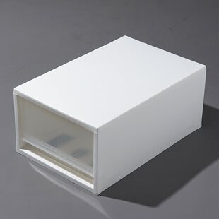 抽屉收纳盒桌面文件盒pp透明长方形大容量储物盒梳妆台收纳整理盒