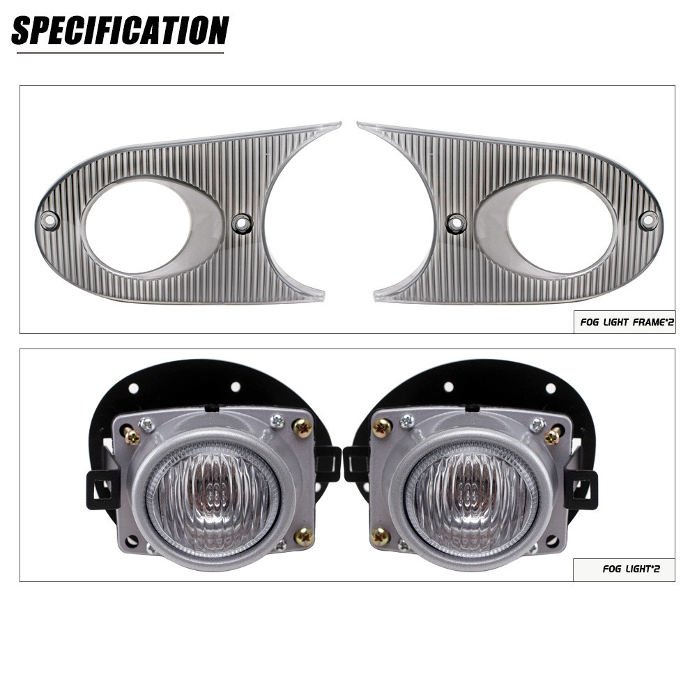 热销适用宝腾proton01-04款wira灯总成 日间行车灯 前杠前雾灯 防