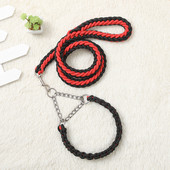 小中型大型犬遛狗狗牵引绳子训狗P链狗项圈宠物用品拴狗P绳马犬