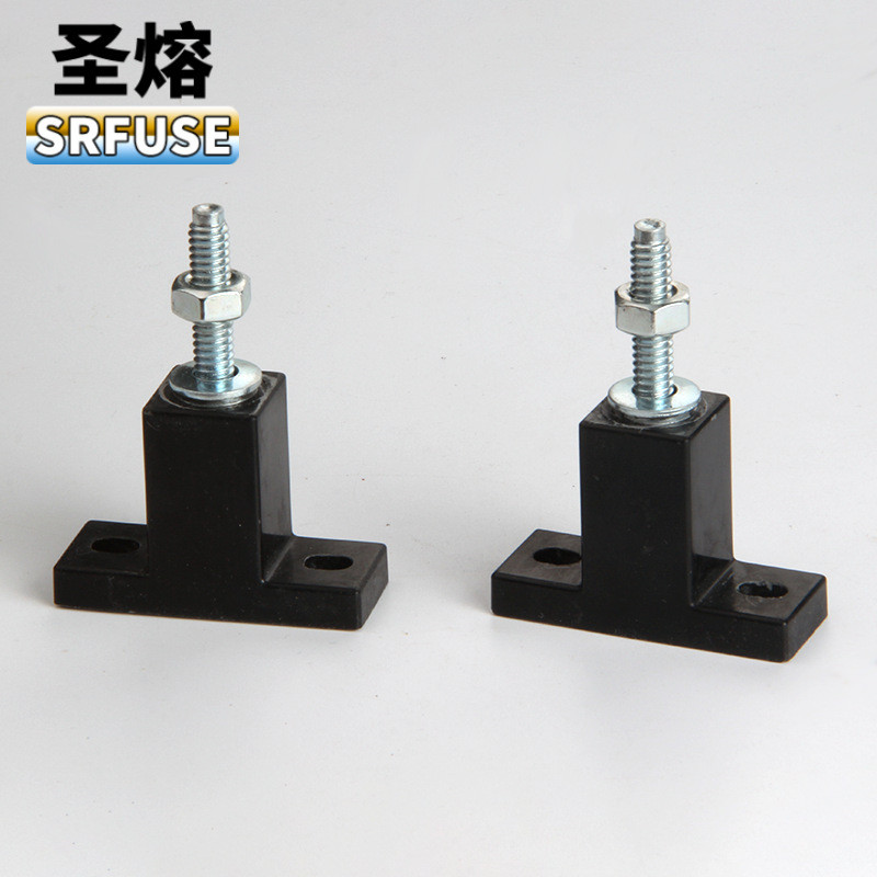 保险丝绝缘座工厂优惠新能源光伏储能熔断器底座安装座