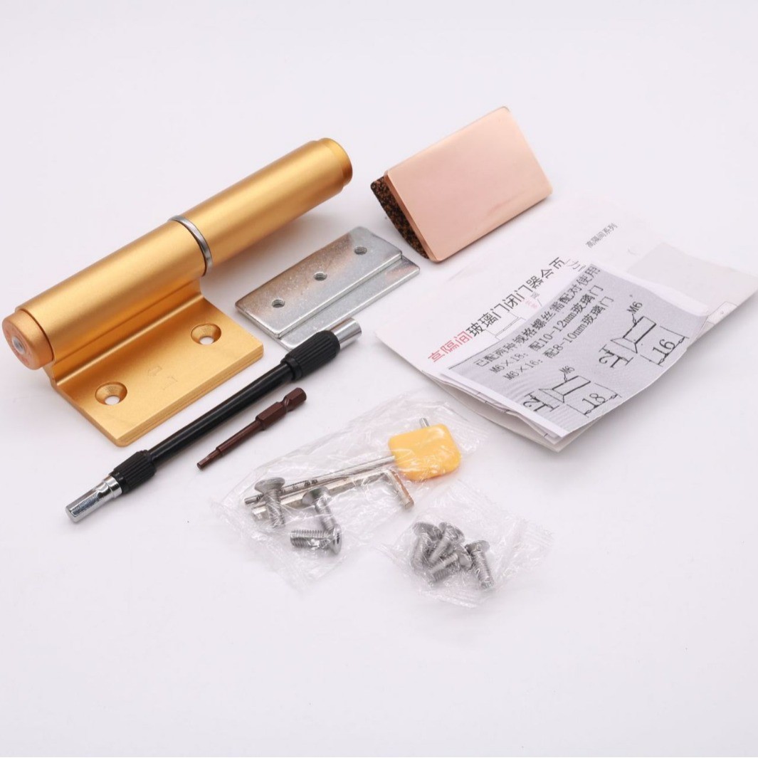 热销分左右液压静音入锁功能缓冲防夹手自动闭门器关合页木门合页