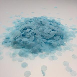 厂家直销外贸婚礼生日彩色圆形纸片派对抛洒装饰纸屑阻燃纸片纸屑