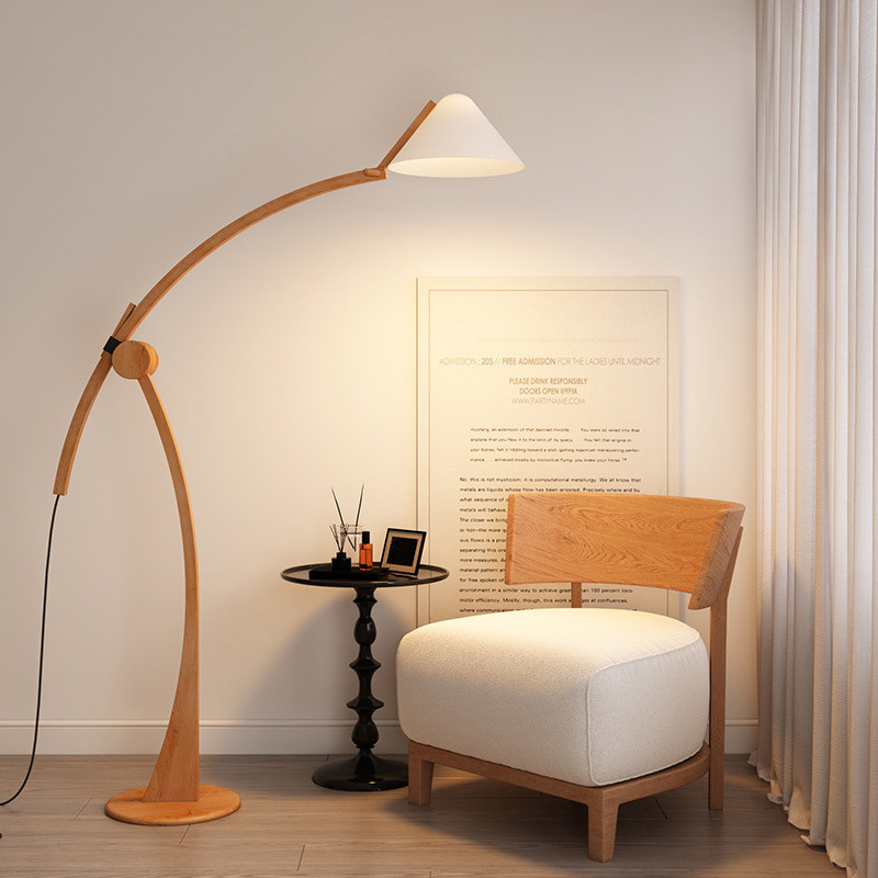 长颈鹿客厅落地灯书房阅读复古旁边床头卧室设计高级感沙发氛围灯