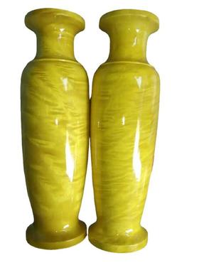 金丝楠木水波纹大叶桢花瓶木雕饰品家居摆件工艺品送礼