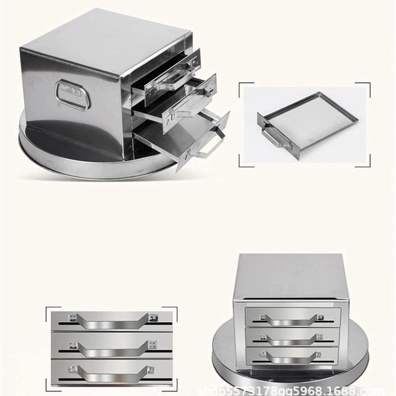 肠粉全钢家庭装三格粉撑3格厂家直销炉3层家用肠粉机肠粉架三抽