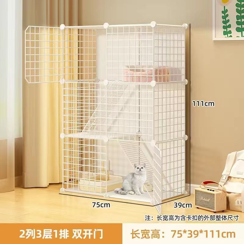 超大猫屋家用室内巨大猫咪别墅多层自由空间猫爬架豪华猫舍猫笼子