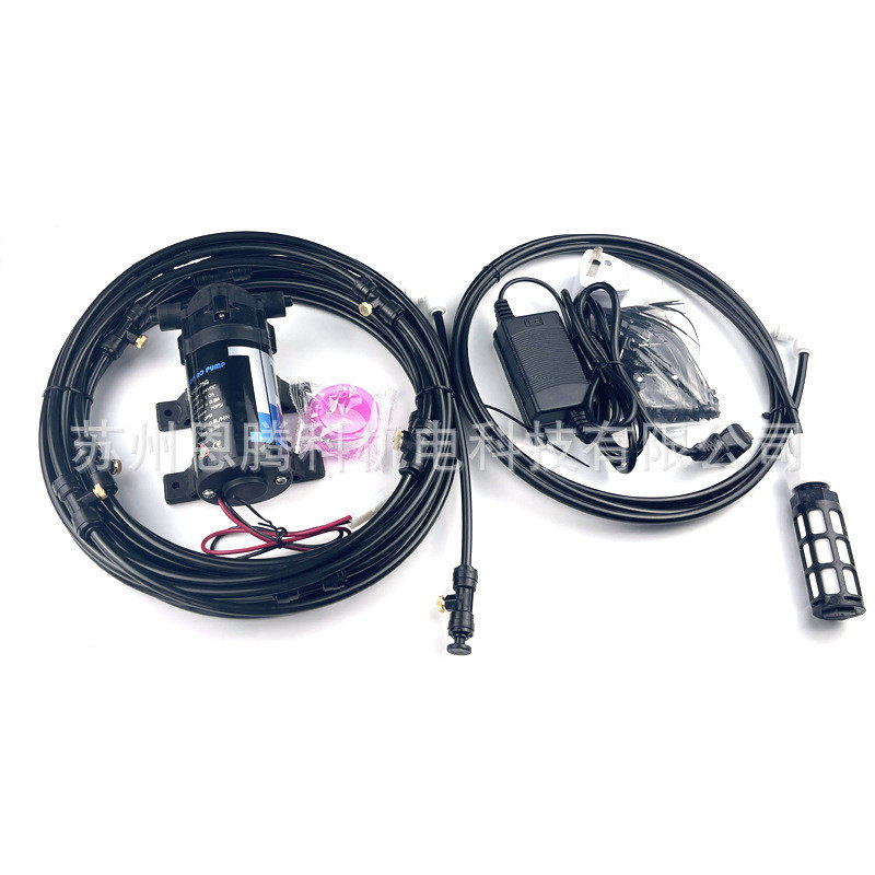 24v泵静音直流蹦床12m16头低压雾化造雾系统花园灌溉泵洒水降温,鲜花速递/花卉仿真/绿植园艺,园艺用品套装,淘宝优惠券,粉丝福利购,淘宝优惠卷