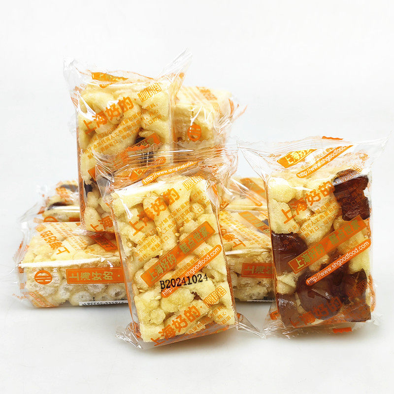 上海好的芝麻提子蜜枣味沙琪玛散称2斤粗粮代餐充饥休闲零食糕点