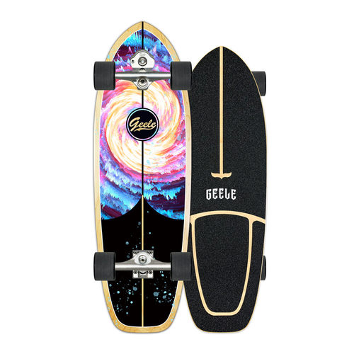 热销geele陆地冲浪板g5-pro转向锁定桥弹簧模拟冲浪专业滑雪训练