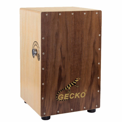 热销gecko壁虎卡洪入门箱卡宏鼓手鼓方形箱鼓坐鼓乐器打击木箱鼓