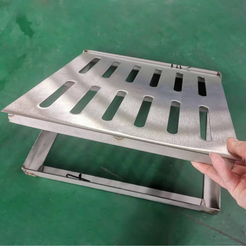 东莞厂家直销井盖方形不锈钢水沟盖板下水道排水沟格栅雨水篦子