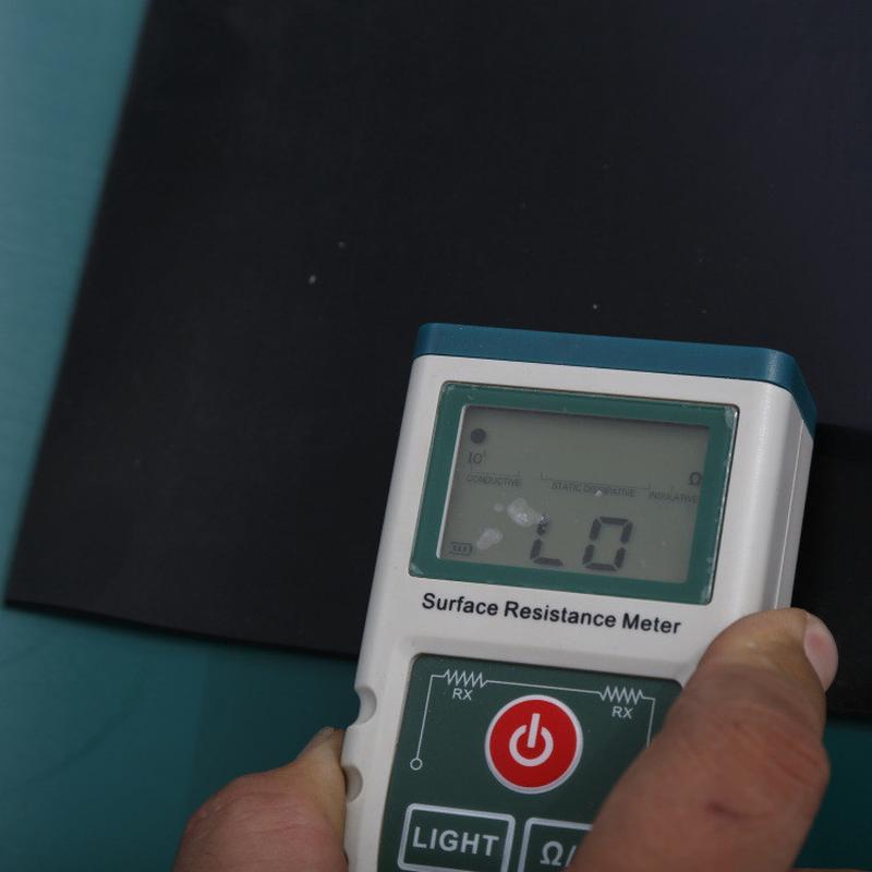 厂家定制橡胶垫高温防静电橡胶板绿色台垫桌布抗静电地垫胶皮胶皮