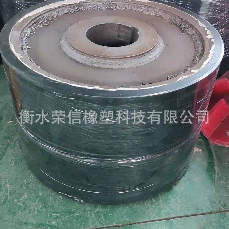 厂家批发定做承重轮橡胶轮铸铁实心轮片型捣炉机实心轮胎