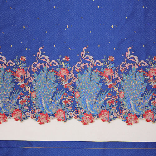 定货高精密色织国风大提花面料古装金银丝汉明妆花马面裙布料