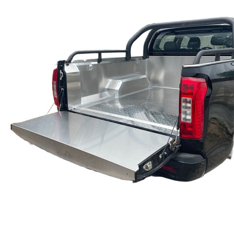 热销40X长城炮金刚炮风骏5/7货箱宝不锈钢后箱垫钢板尾箱垫改装车