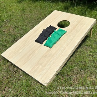 热销赛事沙包台木制沙包投掷板户外运动玉米洞沙包板学校比赛游戏