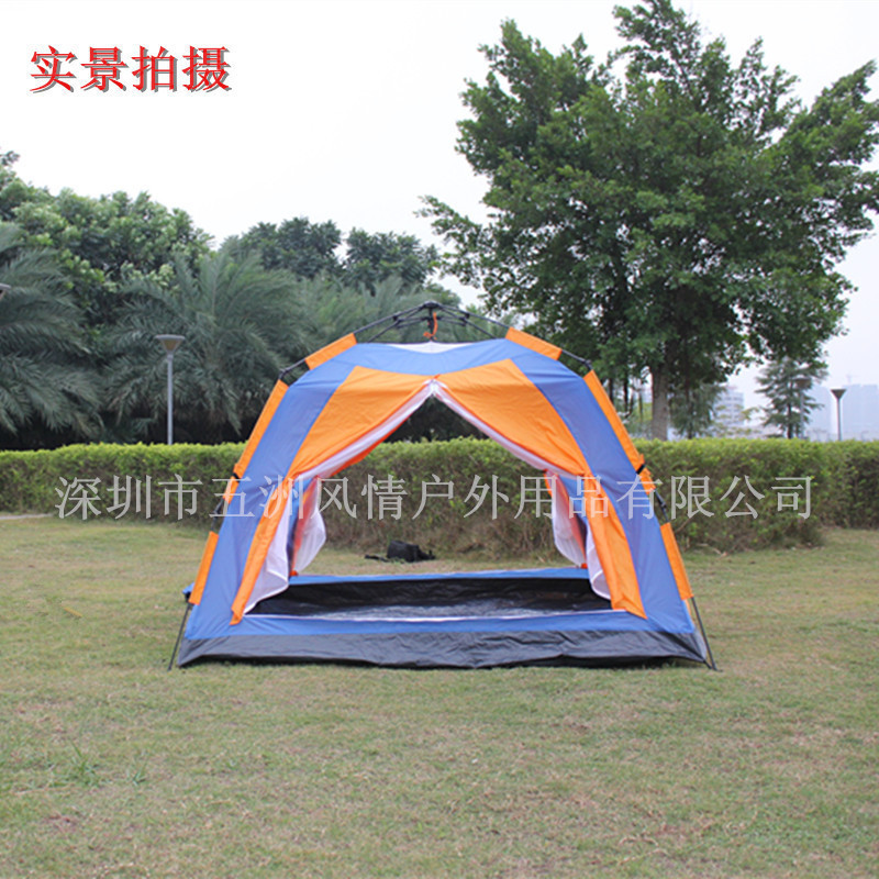 家庭新款型露营全自动速开野营自动帐篷户外帐篷旅行账公园沙滩