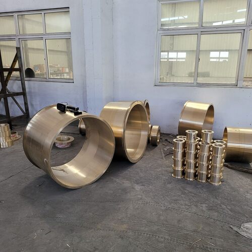 厂家批发定制加工标准663-2铝黄铜高耐磨机械铜石墨轴承铜板配件