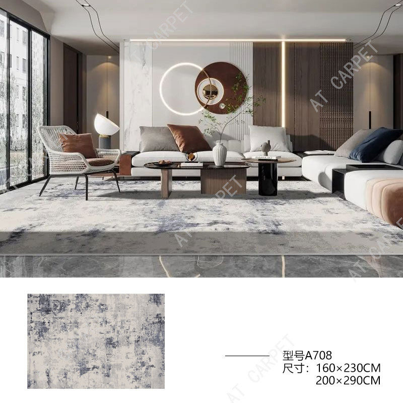 昂庭客厅床边地毯卧室加厚床ins风沙发茶几毯大尺寸北欧前大块毯