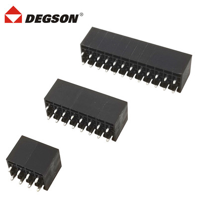DEGSON高松双排弹簧插拔式PCB端子15EDGVHC-THR-3.5-04P-13-00AH